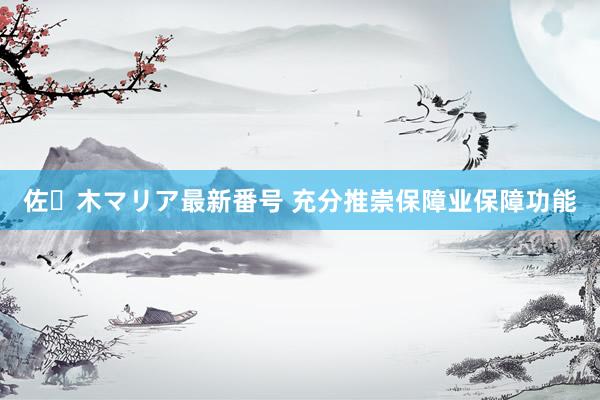 佐々木マリア最新番号 充分推崇保障业保障功能