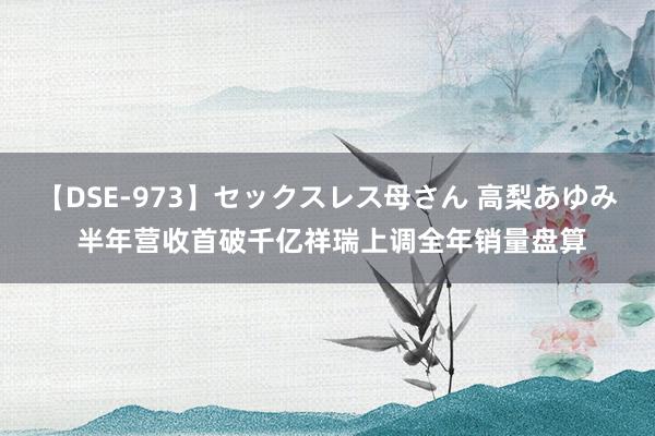 【DSE-973】セックスレス母さん 高梨あゆみ 半年营收首破千亿祥瑞上调全年销量盘算